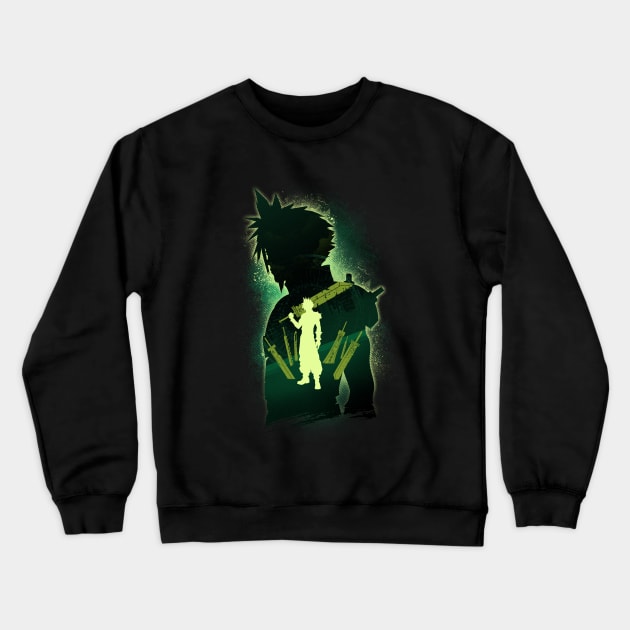 Cloud-Green Crewneck Sweatshirt by SourKrispop